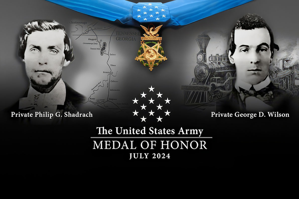 Civil War soldiers posthumously awarded Medal of Honor for daring Confederate railroad takeover – Clarksville Online