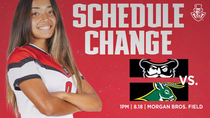 Austin Peay State University Soccer releases changes to 2024 Schedule. (APSU Sports Information)