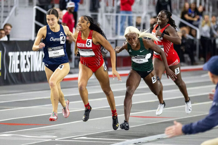 Austin Peay State University Track and Field Shines with Six Medals at ASUN Indoor Championship. (Romeo T Guzman, ASUN)